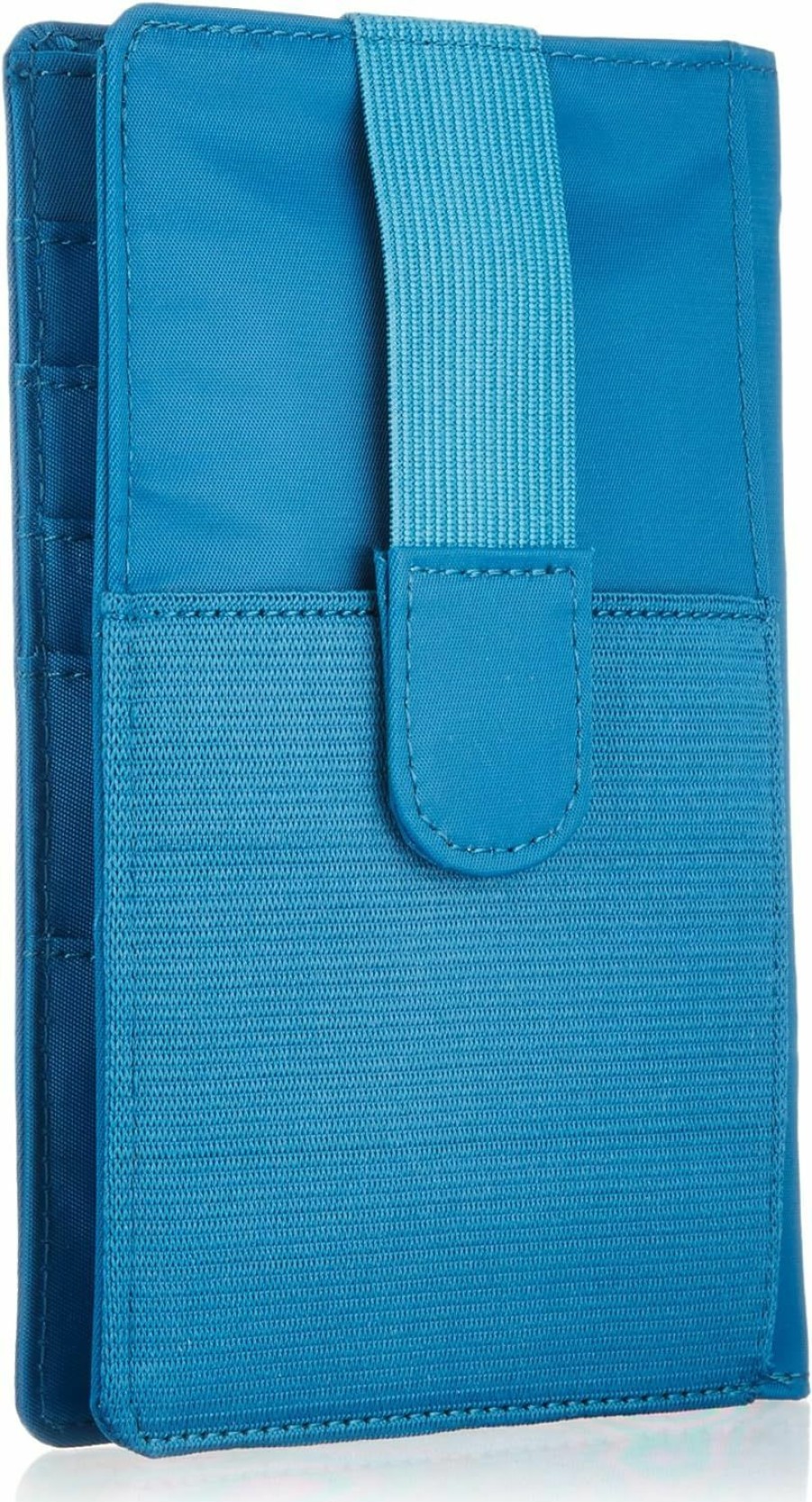 Big Skinny Wallets | Big Skinny Women'S Rfid Blocking Plus Size Myphone Bi-Fold Slim Wallet, Holds Up To 20 Cards, Ocean Blue