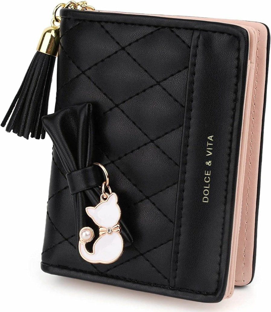 Chic Boutique De Mode Wallets | Chic Boutique De Mode Wallets For Women Large Clutch Wristlet Phone Wallet Ladies Girls Cute Long Bifold Soft Purse Unique Leather Original Gift (Black)