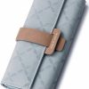 PAULO SERINI Wallets | Paulo Serini Wallet Women - Womens Wallet With Coin Purse - Card Holder 9 Cards - Wristlet - Vegan Wallets For Women - Birthday Gifts For Women - Billeteras De Mujer - Carteras De Mujer - Cool Gray