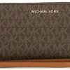 Michael Kors Wallets | Michael Kors Jet Set Travel Continental Brown One Size