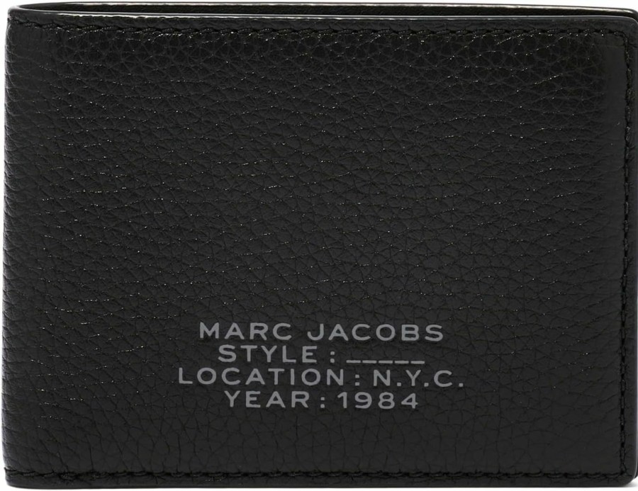 Marc Jacobs Wallets | Marc Jacobs The Leather Billfold Wallet Black One Size