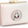 JIUFENG Wallets | Jiufeng Women'S Rfid Blocking Short Wallet Multi Purpose Purses Animal Embroidered Billfold Credit Card Holder Coin Pouches