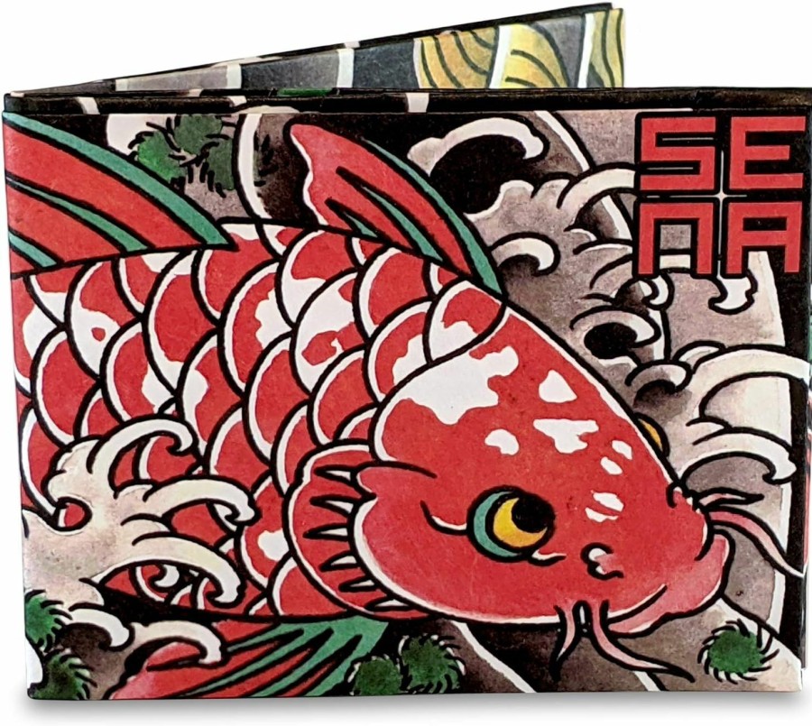 mighty wallet Wallets | Mighty Wallet Koi Tattoo Dynomighty Tyvek Wallet - Paper Wallet