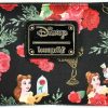 Loungefly Wallets | Loungefly Disney Beauty And The Beast Flowers And Friends Zip Around Wallet