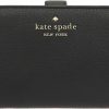 Kate Spade New York Wallets | Kate Spade New York Leila Medium Compact Bifold Wallet Leather Black