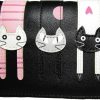 Nawoshow Wallets | Nawoshow Women Cute Cat Wallet Coin Purse Bifold Wallet Clutch Bag