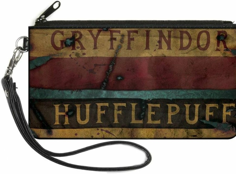 Buckle-Down Wallets | Buckle-Down Buckle-Down Zip Wallet Harry Potter Large Accessory, Harry Potter, 8" X 5"