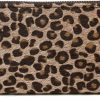 Me Plus Wallets | Me Plus Women Faux Fur Animal Print Furry Leopard Wallet Zipper Closure Card Slots