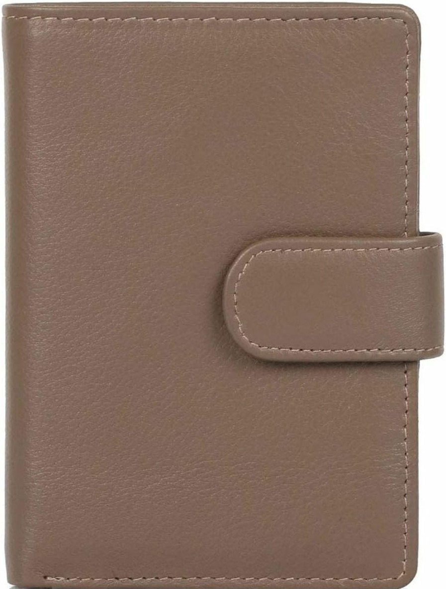 Karla Hanson Wallets | Karla Hanson Women'S Rfid Blocking Leather Wallet Medium (Taupe)