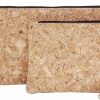 boshiho Wallets | Boshiho Natural Cork Clutch Wristlet Wallet Cell Phone Card Holder Coin Purse Bag