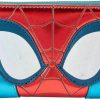 Loungefly Wallets | Loungefly Marvel Metallic Spider-Man Zip Around Wallet