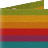 Origami Paper Wallets Wallets | Origami Paper Wallets Slim Organic Vegan Eco Friendly Recycle Paper Minimalist Gifts For Man Women Wallets Rainbow