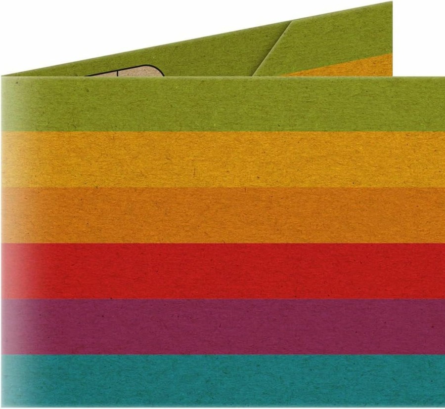 Origami Paper Wallets Wallets | Origami Paper Wallets Slim Organic Vegan Eco Friendly Recycle Paper Minimalist Gifts For Man Women Wallets Rainbow