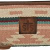 STS Ranchwear Wallets | Sts Ranch Wear Women'S Palomino Bifold Wallet | Lightweight Compact Zipper Purse With Interior Pocket & Card Slots, Multi-Light Pink Serape, One Size