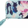 Vera Bradley Wallets | Vera Bradley Rfid Small Zip-Around Wallet (Rain Forest Lily Coral, One Size)