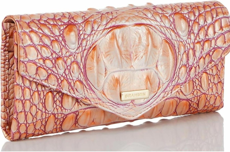 BRAHMIN Wallets | Brahmin Women'S Veronica, Apricot Rose Melbourne