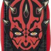 Loungefly Wallets | Loungefly Star Wars The Phantom Menace 25Th Anniversary Darth Maul Accordion Zip Around Wallet