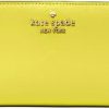 Kate Spade New York Wallets | Kate Spade Wallet For Women Madison Large Slim Bifold Wallet, Lime Slice