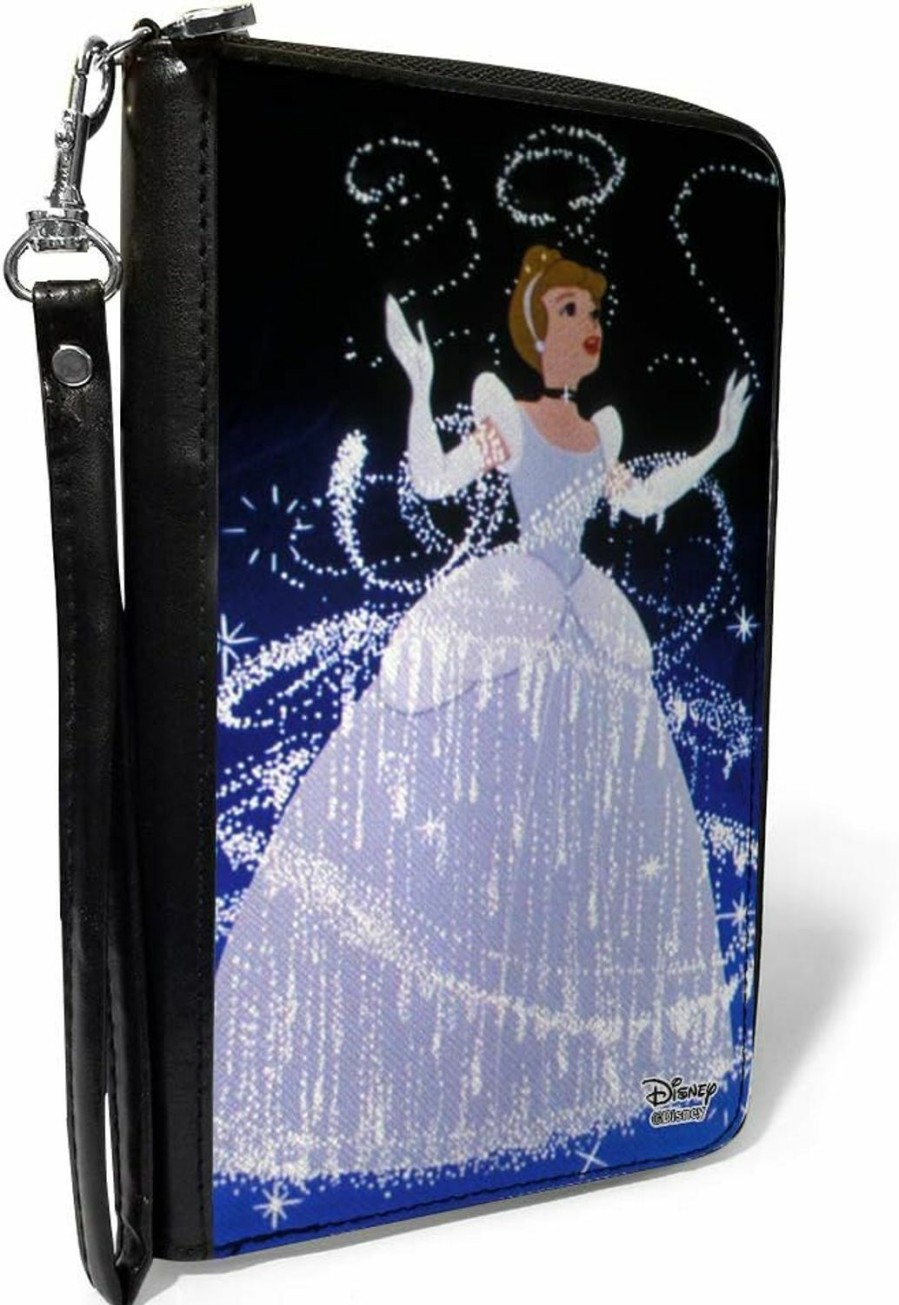 Buckle-Down Wallets | Buckle-Down Women'S Pu Zip Around Wallet Rectangle-Cinderella, 7.5\"X4.5\"