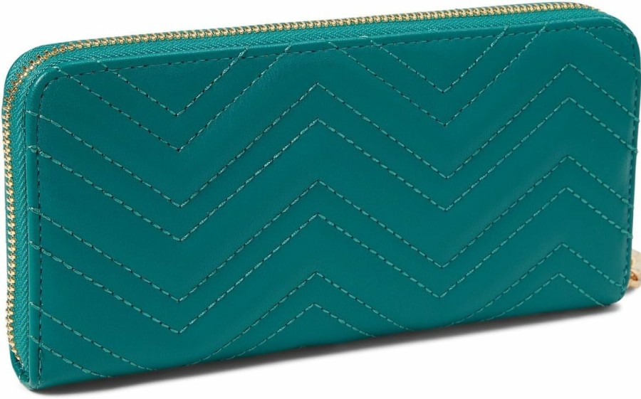 Anne Klein Wallets | Anne Klein Women'S Ak Quilted Zip Around Wallet