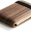 IPPINKA Wallets | Ippinka Wood Wallet, Walnut Wood W/Elastic Band By Haydanhuya