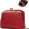 veniee Wallets | Veniee 2 In 1 Change Purse Wallet,Credit Card Holder With Cion Purse For Women,Cute Pouch For Gril With Zipper Clasp