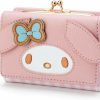 LODFHLL Wallets | Lodfhll Small Wallets For Girls Fashion Cute Cartoon Character Short Ladies Wallet Leather Tri-Fold Wallet Card Clutch Wristlet (Pink)