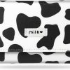 KALIONE Wallets | Kalione Girls Cute Cow Print Wallet Small Tri-Folded Wallet Pink Cash Porcket Wallet Card Holder Purse Wallet With Clear Id Window